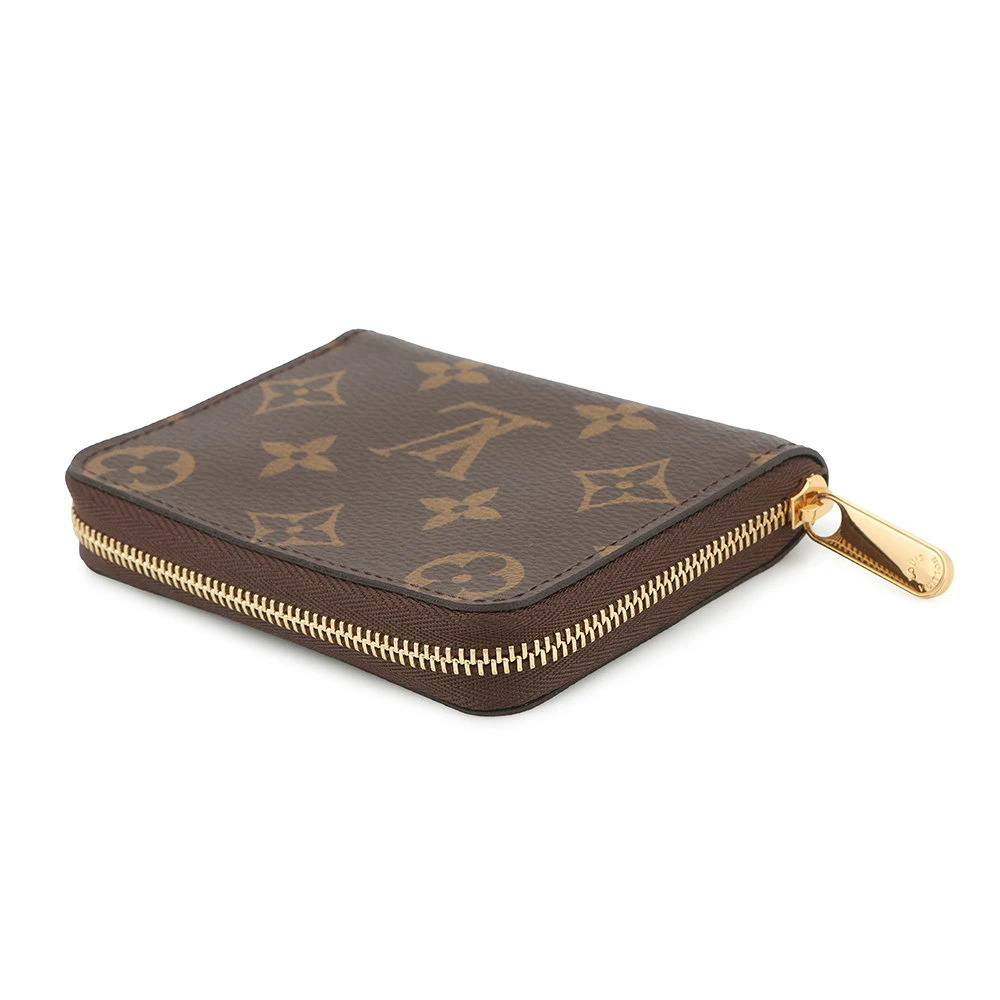Louis Vuitton Zipper WALLET Zippy Coin Monogram Round Brown